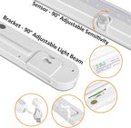 BLS T01L LED Closet Light, Super Bright 20 LED Under Cabinet Lighting Battery - Image 8