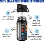 OLDLEY 12oz Kids Water Bottle, Stainless Steel Insulated Water Bottle - Image 3
