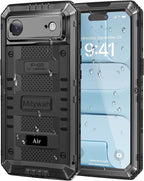 Mitywah Waterproof Case for iPhone Air, Military Grade Rugged Metal Case by Mitywah