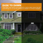 FAGUANGAO Dusk to Dawn LED Security Light, 18W Plug in Flood Light Outdoor - Image 2