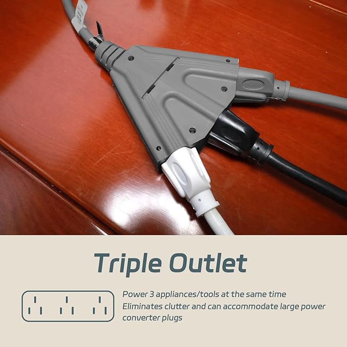 EP 2 Pack 15 Ft Outdoor Extension Cord - Image 5