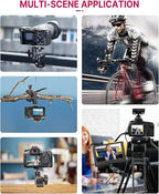 ULANZI Super Clamp Camera Clamp Mount Monitor 360° Ballhead Magic Arm Double - Image 7
