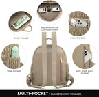 LOVEVOOK Mini Backpack for Women Light Weight Small Waterproof Backpack Purses - Image 6