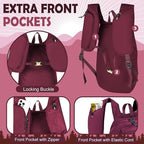 12L Ultralight & Thin Packable Daypack, Small Foldable Hiking Backpack Travel - Image 2