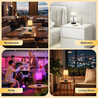 Wowag Small Cordless Table Lamp, 5000mAh Rechargeable Battery Operated Desk Lamp - Image 9