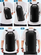HEETA Waterproof Dry Bag for Women Men, 5L/10L/20L/30L/40L Roll Top Lightweight - Image 8