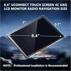 Replacement 8.4" Uconnect 4C UAQ LCD Monitor Touch-Screen, Radio Navigation New - Image 6