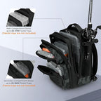KastKing BlowBak Tactical Sling Tackle Bag-Lightweight Fishing Backpack Storge - Image 4