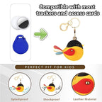 BORKUANA Leather Keychain Holder Case Compatible - Image 4