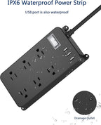 Outdoor Power Strip Weatherproof - Image 2