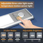Under Cabinet Lights, 76 LED Operated Motion Sensor Light Indoor, 1500mAh USB - Image 3