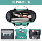 LOVEVOOK Laptop Backpack for Women, 18 Inch Professional Womens Travel Backpack - Image 2