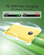VRURC Portable Charger Power Bank - 10000mAh Fast Charging 22.5W PD 20W Slim - Image 3