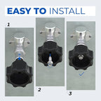Wall Hydrant Handle Kit 500 400 300 Outdoor Faucet Handle Replacement Frost - Image 4