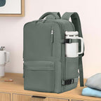WONHOX Large Travel Backpack Carry on Flight Approved Laptop Work Business - Image 2