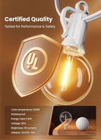 Brightown 29 Feet LED Outdoor String Lights - Image 8
