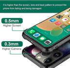 for iPhone 14 Pro Max Case, Star Two Wolfs Howling Pattern Graphic Design Girl - Image 4