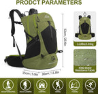 IX INOXTO Hiking Backpack, 26L/40L Waterproof Hiking Daypack - Image 2