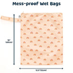 Tiny Twinkle Mess Proof Wet Bags | 1-Pack Reusable Waterproof Wet Bags - Image 2