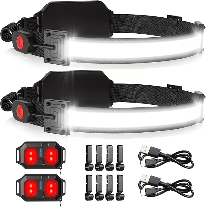 LED Headlamp USB Rechargeable 1000Lumen 230° Wide-Beam LED Headlight by Spriak%E5%93%81%E7%89%8C%E6%97%97%E8%88%B0%E5%BA%97