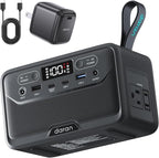 Portable Power Station 89.6Wh LiFePO4 Battery, Solar Power Bank by DaranEner
