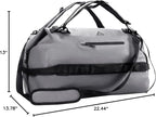 Haimont Large Waterproof Duffel Backpack Roll-Top Heavy Duty Dry Duffle Bag - Image 8