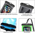 Famoby Up to 7.5" 6 Pack Multicolor Universal Waterproof Phone Pouch, Phone - Image 7
