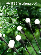 2026 Upgraded Solar Lights Outdoor, 8 Pack Solar Garden Lights - Image 4