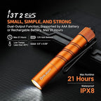 OLIGHT I3T 2 EOS Pocket EDC Flashlight, 200 Lumens Compact Bright Handheld - Image 2