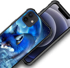for iPhone 11 Case, Snowy Mountain Fox Lake Pattern Graphic Design Girl Boy - Image 6