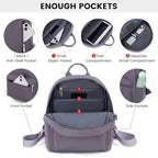 LOVEVOOK Mini Backpack for Women Light Weight Small Waterproof Backpack Purses - Image 2
