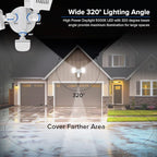 SANSI 36W 3600LM Motion Sensor Outdoor Lights, 000 Hrs Lifespan LED Flood Light - Image 2