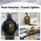 Toiletry Bag for Men Tactical Travel Dopp Kit - Image 5