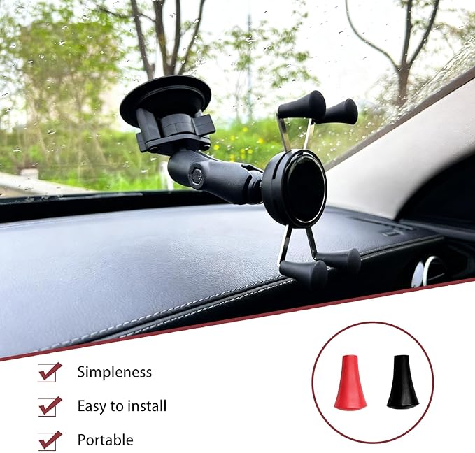 12 Pack Ram Mount Rubber Tips Replacement, Rubber Phone Holder Replacement - Image 4