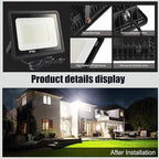 4Pack LED Flood Light Outdoor, 100W LED Work Light 11000lmwith 6FT US Plug - Image 6