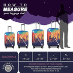 Explore Land Travel Luggage Cover Suitcase Protector Fits 18-22 Inch Case - Image 6