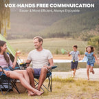 Wishouse Walkie Talkies for Adults Long Range-Rechargeable 4 Pack 2 Way Radios - Image 6
