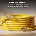 GEARit 100 Ft Extension Cords 10/3 Gauge Outdoor/Indoor SJTW 10 AWG 3 Prong - Image 9