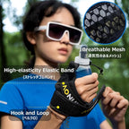 Azarxis TPU Soft Flask Collapsible Water Bottle Running Folding Gel Water - Image 3