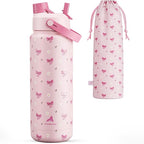 POWCAN 32 oz Insulated Water Bottle by POWCAN