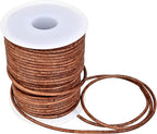 GENIQUE Real/Genuine Round Leather String Cord - Image 4