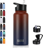 HASLE OUTFITTERS 32oz Stainless Steel Water Bottle, Vacuum Insulated Double by HASLEOUTFITTERS