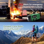 2000mAh/7400mWh Emergency Weather Radio - Image 6