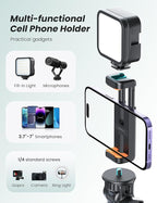 71''/180cm Extendable Phone Tripod Aluminum, Portable Stand - Image 6