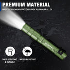 WORKPRO Rechargeable Pen Light, Mini Flashlight, 2 Pack Ultra-Compact EDC - Image 6