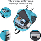 Lightweight Hiking Backpack 18L Packable Foldable Small Daypack Collapsible - Image 3