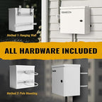 Steel Electrical Box, IP67 Waterproof & Rust-Resistant, Outdoor/Indoor - Image 3