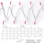 Christmas Pink Mini String Lights - Image 9