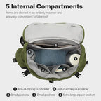 mixi Travel Backpack for Women Men, 18 Inch Carry On Laptop Backpack Flight - Image 8