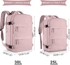 coowoz Travel Backpack For Women Men, Carry On Backpack, Hiking Backpack - Image 4